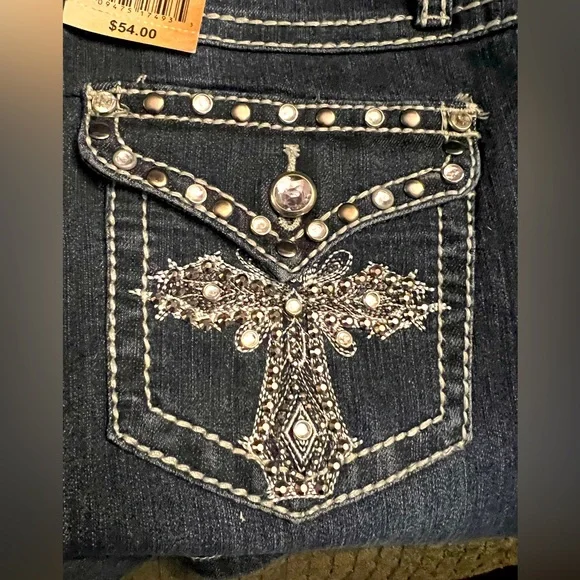 🫶HOST PICK🫶 Earl Jean women size 8 boot cut NWT - Picture 5 of 6